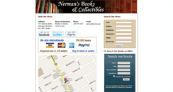 Desktop Screenshot of nermansbooks.com